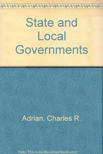 Book State and Local Governments free