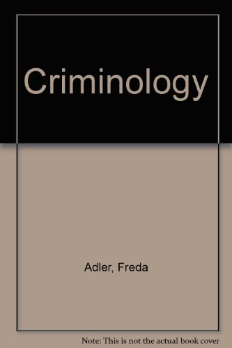 Book Criminology free