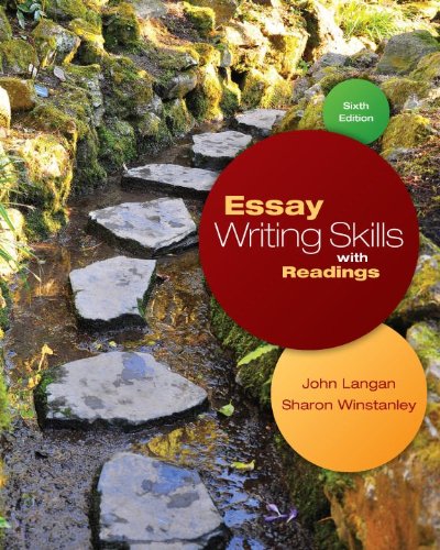 Book Essay Writing Skills with Readings [Paperback] by Langan, John; Rishor, Nancy free