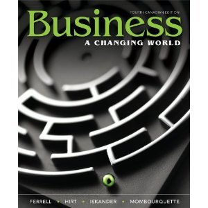 Book Business: A Changing World, Fourth Canadian Edition free