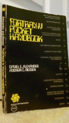 Book Fortran IV pocket handbook free