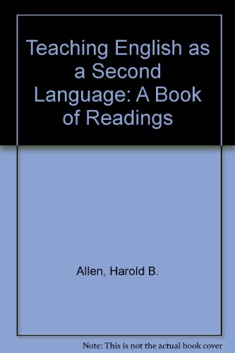 Book Teaching English As A Second Language free