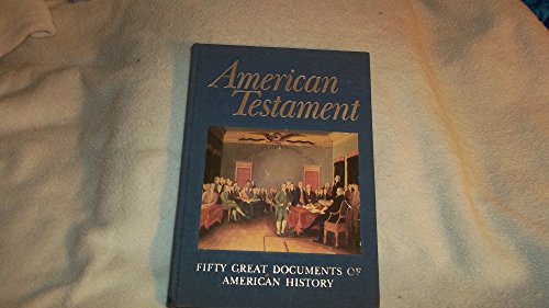 Book American testament;: Fifty great documents of American history free