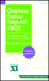 Book Client/server Database Design With Sybase: A High-performance And Fine- Tuning Guide (mcgraw-hill Computer Communications Series) free
