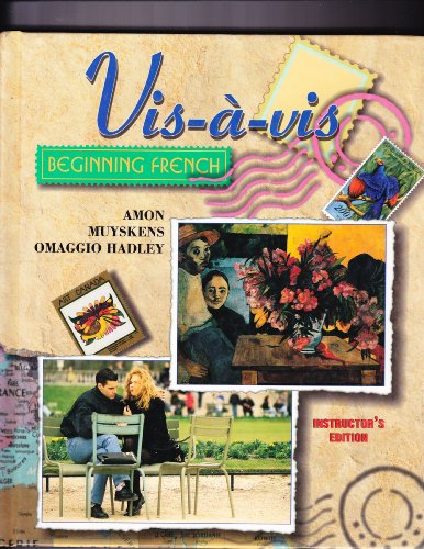 Book Vis-A-Vis: Beginning French (English and French Edition) free