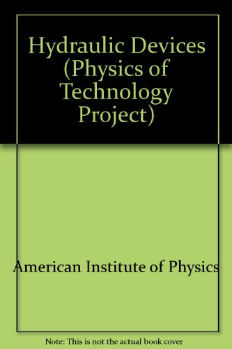 Book Hydraulic Devices: A Module On Hydraulics And Equilibrium free