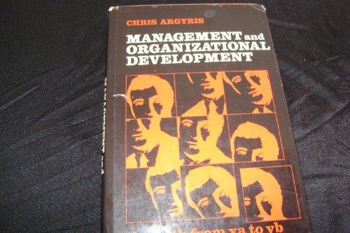 Book Management and organizational development;: The path from XA to YB (McGraw-Hill series in management) free