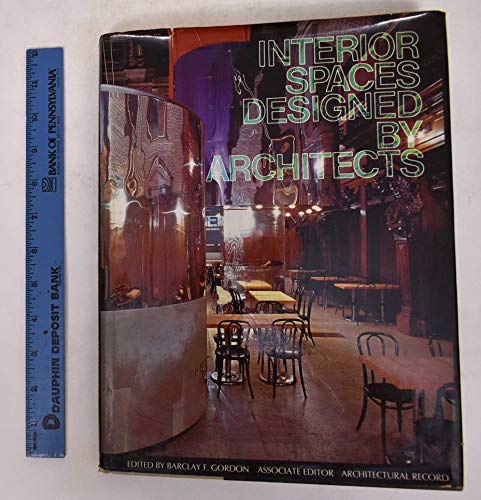 Book Interior spaces designed by architects free