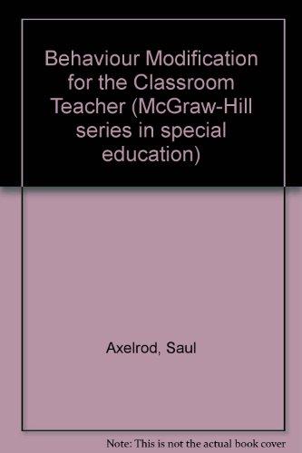 Book Behavior Modification for the Classroom Teacher (McGraw-Hill Series in Special Education) free
