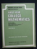 Book Schaum's Outline of Theory and Problems of First Year College Mathematics free