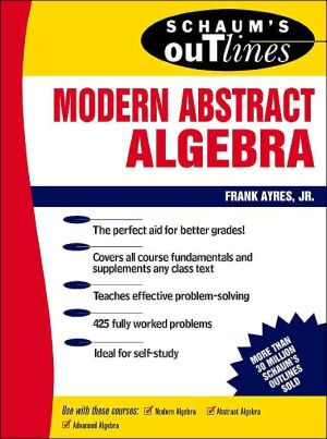 Book Schaum's Outline of Modern Abstract Algebra free