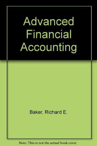 Book Advanced Financial Accounting free