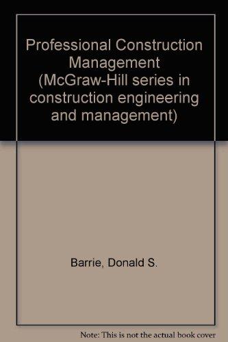 Book Professional Construction Management (Byte Books) free