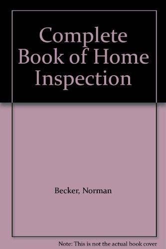 Book Complete Book of Home Inspection free