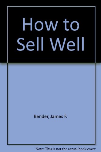 Book How to Sell Well free