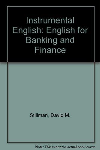 Book Instrumental English: English for Banking and Finance free