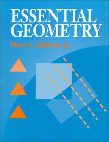 Book Essential Geometry free