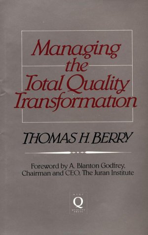 Book Managing the Total Quality Transformation free