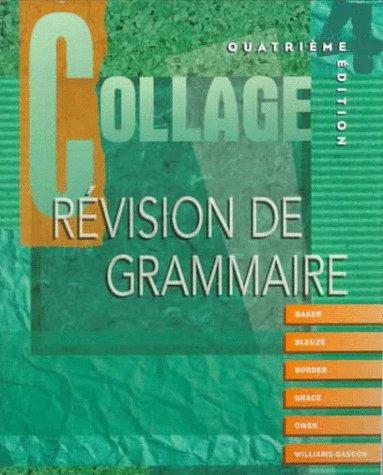 Book Collage: Revision de grammaire (Student Edition) free
