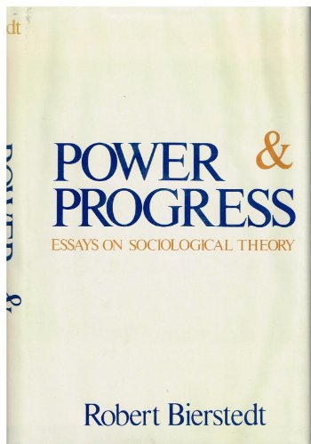Book Power and progress;: Essays on sociological theory free