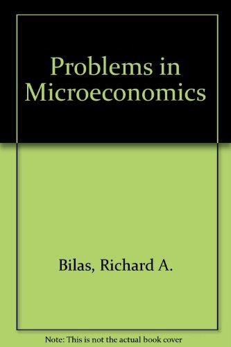 Book Problems In Microeconomics free