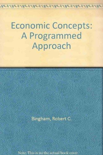 Book Economic Concepts: A Programmed Approach free