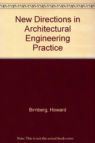 Book New Directions in Architectural and Engineering Practice free