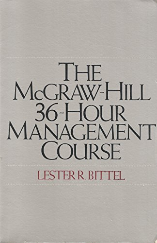 Book The McGraw-Hill 36-Hour Management Course free