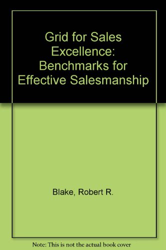 Book Grid for Sales Excellence: Benchmarks for Effective Salesmanship free