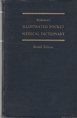 Book Blakiston's Illustrated Pocket Medical Dictionary free