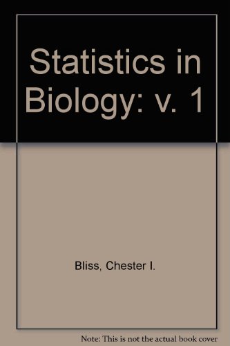 Book Statistics in Biology/2 Volumes (v. 1) free