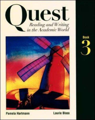 Book Quest: Reading and Writing in the Academic World, Book Three free