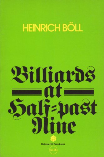 Book Billiards at Half-past Nine free