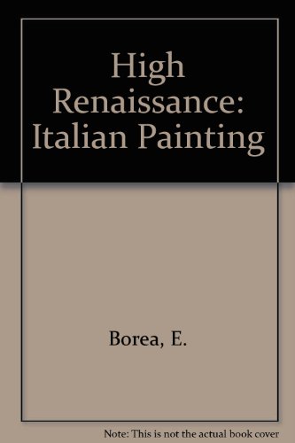 Book The High Renaissance Italian Painting free