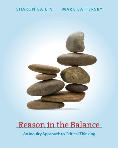 Book Reason in the Balance: An Inquiry Approach to Critical Thinking [Paperback] free