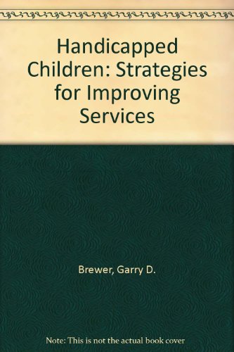 Book Handicapped children: Strategies for improving services free