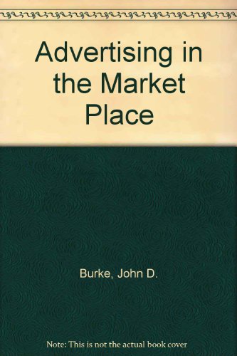 Book Advertising in the marketplace (The Gregg/McGraw-Hill marketing series) free