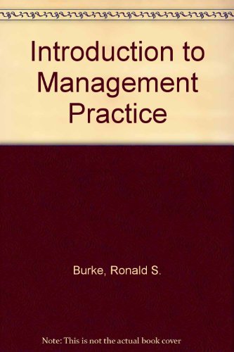 Book Introduction to Management Practice free
