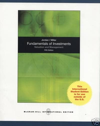 Book Fundamentals of Investments: Valuation and Management. free
