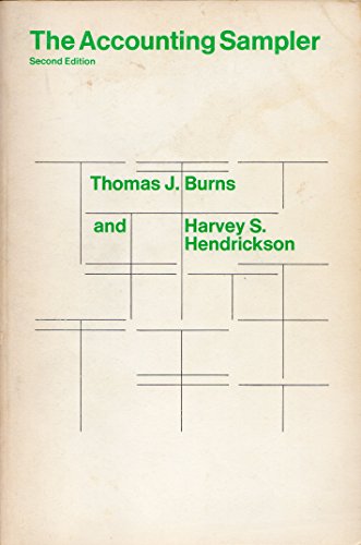 Book The Accounting Sampler (McGraw-Hill Accounting Series) free