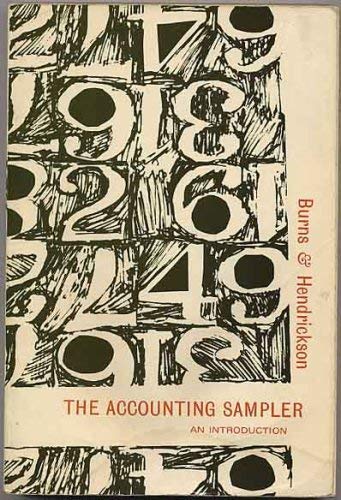 Book The Accounting Sampler (mcgraw-hill Accounting Series) free