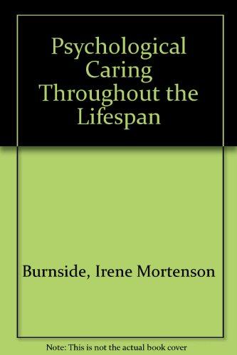 Book Psychosocial caring throughout the life span free