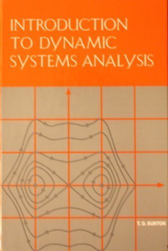 Book Introduction To Dynamic Systems Analysis free