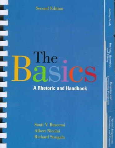 Book The Basics: A Rhetoric and Handbook free