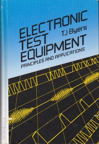Book Electronic Test Equipment: Theory and Applications free