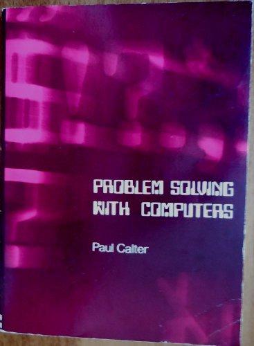 Book Problem Solving with Computers free