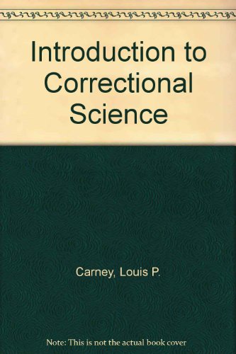 Book Introduction to correctional science free