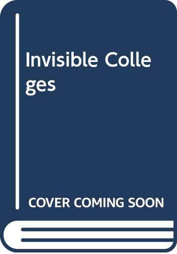 Book The invisible colleges;: A profile of small, private colleges with limited resources, free