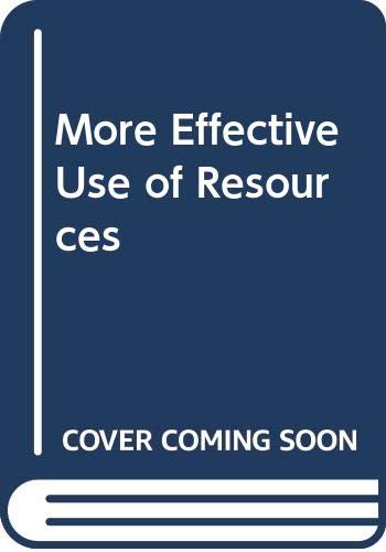 Book The More Effective Use Of Resources: An Imperative For Higher Education; A Report And Recommendations free