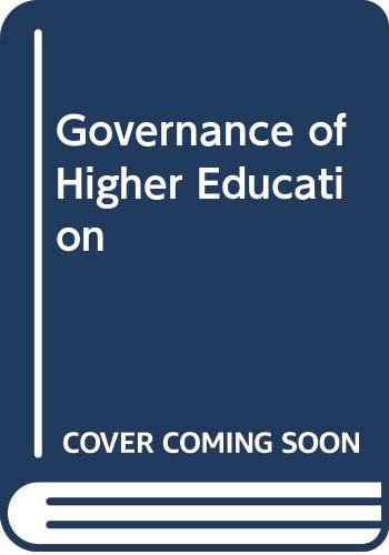 Book Governance of higher education: six priority problems;: A report and recommendations free